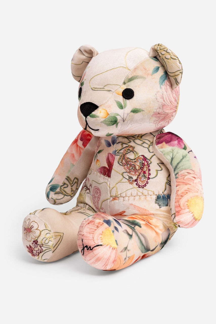 PATCHWORK FLORENDA VELVET BEAR, , large image 1