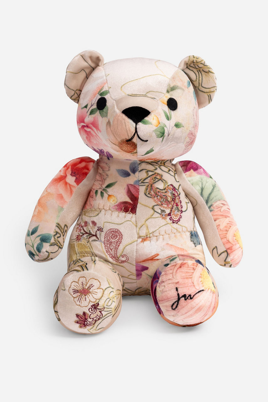 PATCHWORK FLORENDA VELVET BEAR, , large image 2