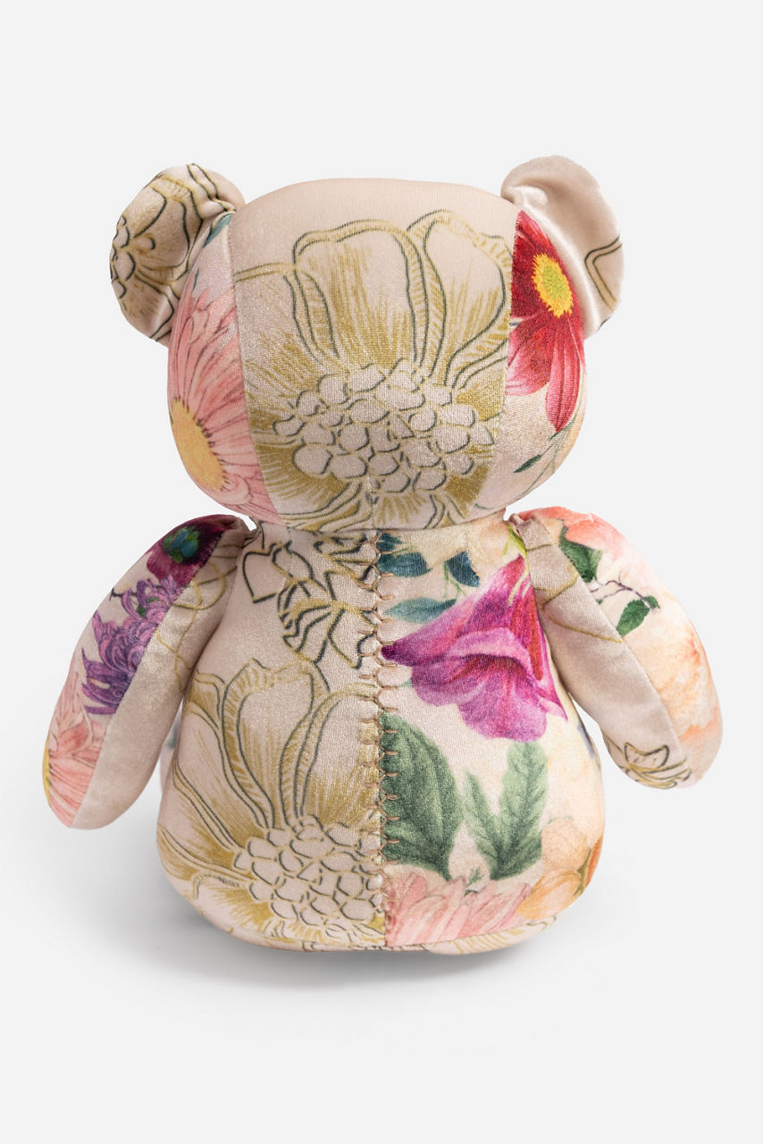 PATCHWORK FLORENDA VELVET BEAR, , large image 3