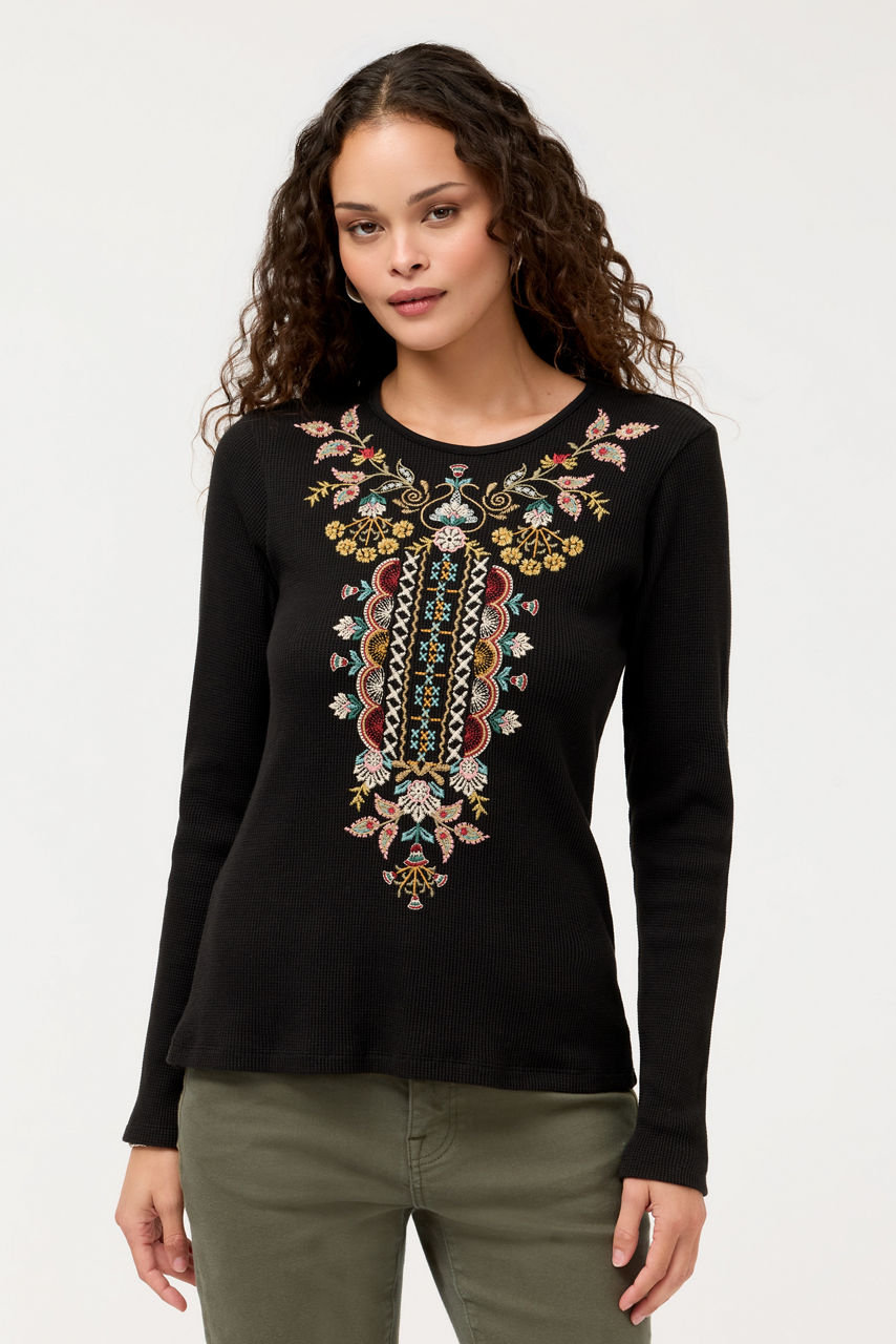 LONG SLEEVE THERMAL T-SHIRT, , large image 1