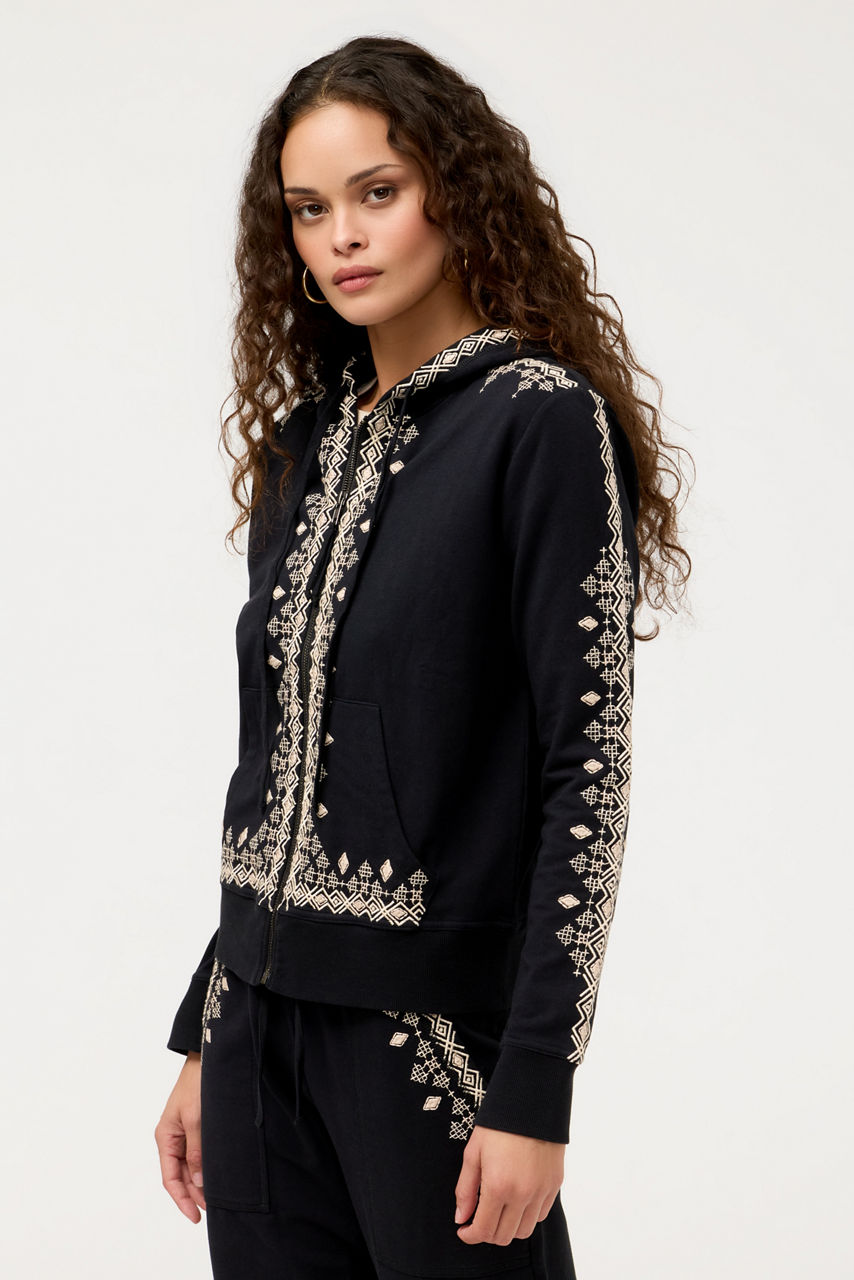 MODERN ZIPUP SWEATSHIRT, , large image 2