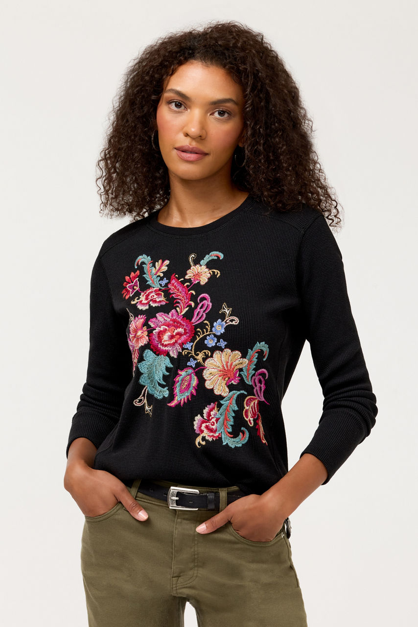 TAZARI CONTRAST SEAM T-SHIRT, , large image 2