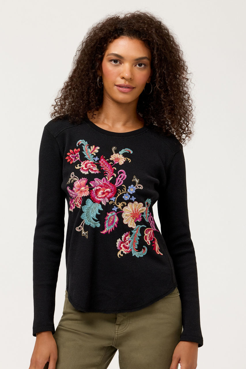 TAZARI CONTRAST SEAM T-SHIRT, , large image 3