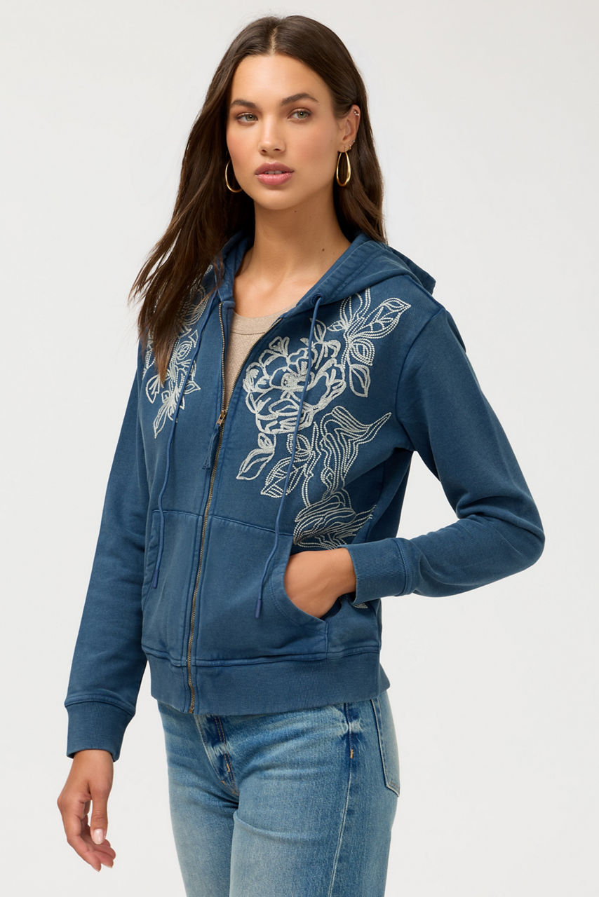 MODERN ZIPUP HOODIE, , large image 1
