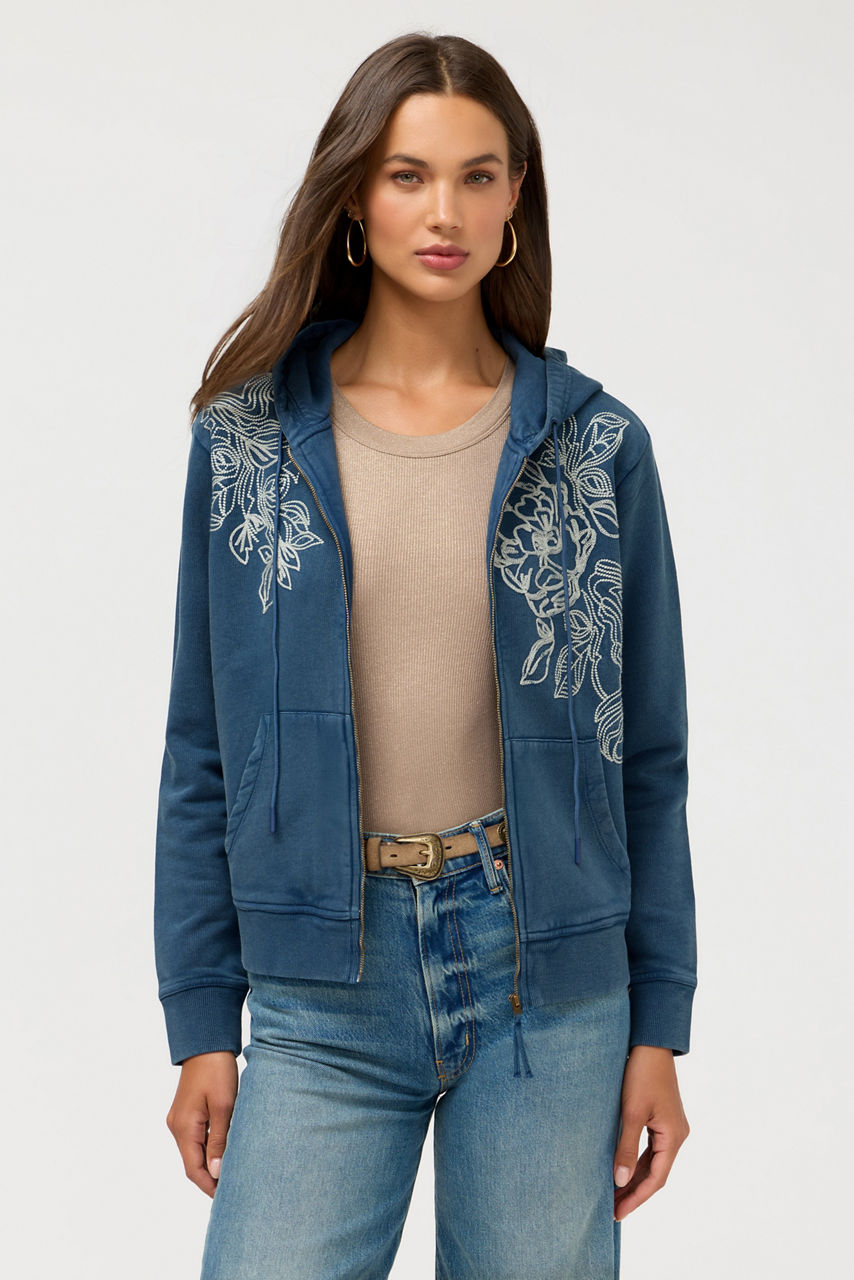 MODERN ZIPUP HOODIE, , large image 2