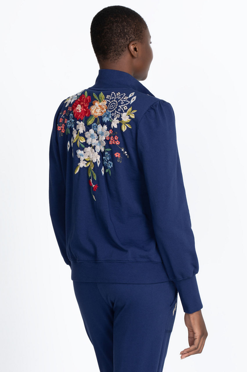 Buy Josephine Mock Neck Sweatshirt | Johnny Was