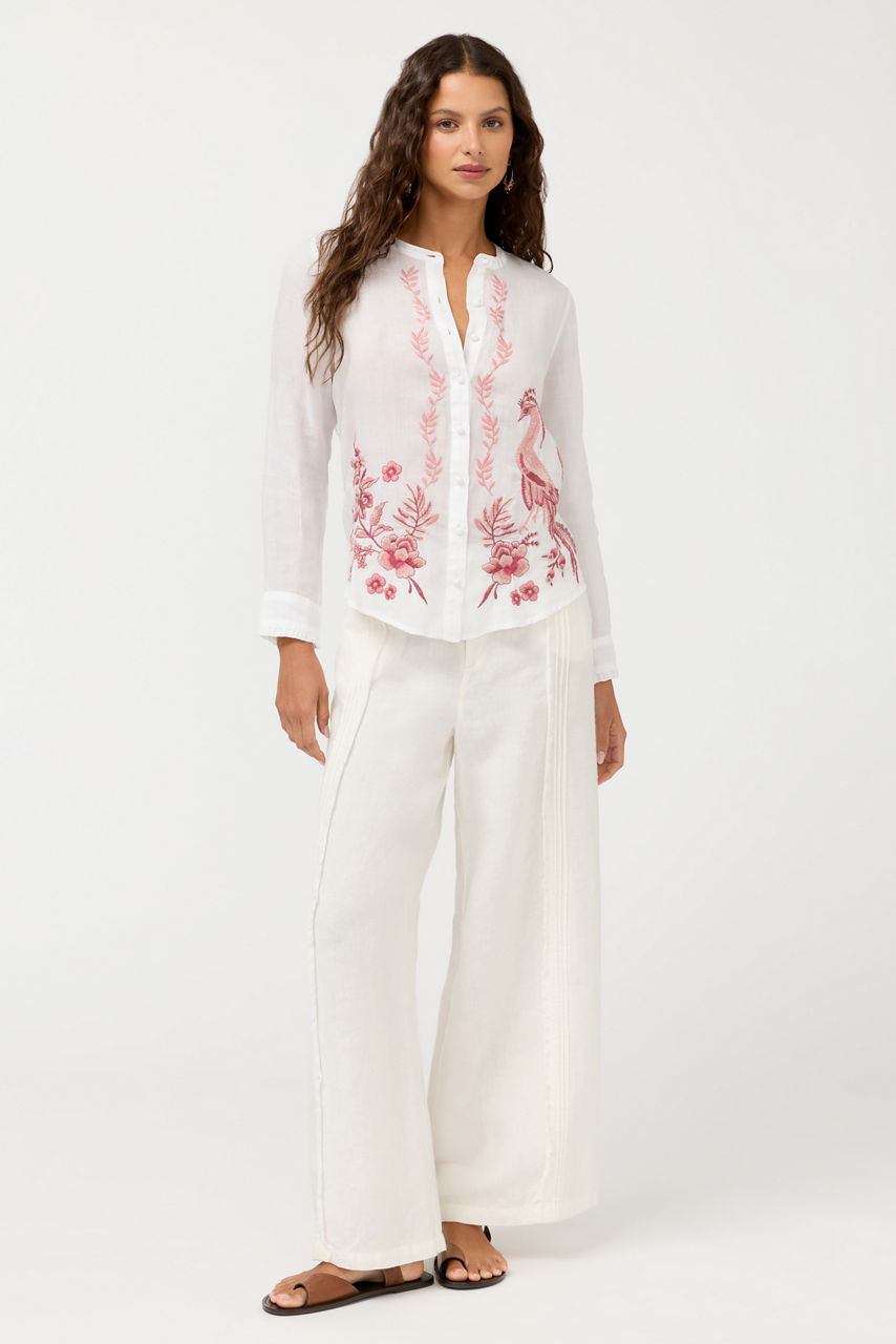 RUFFLE CUFF BLOUSE, , large image 3