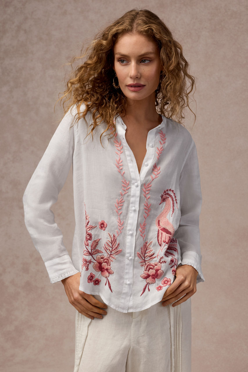 RUFFLE CUFF BLOUSE, , large image 5