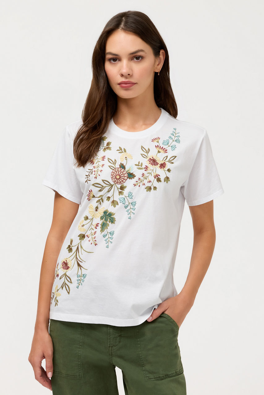 ZINARI CREW NECK TEE, , large image 1