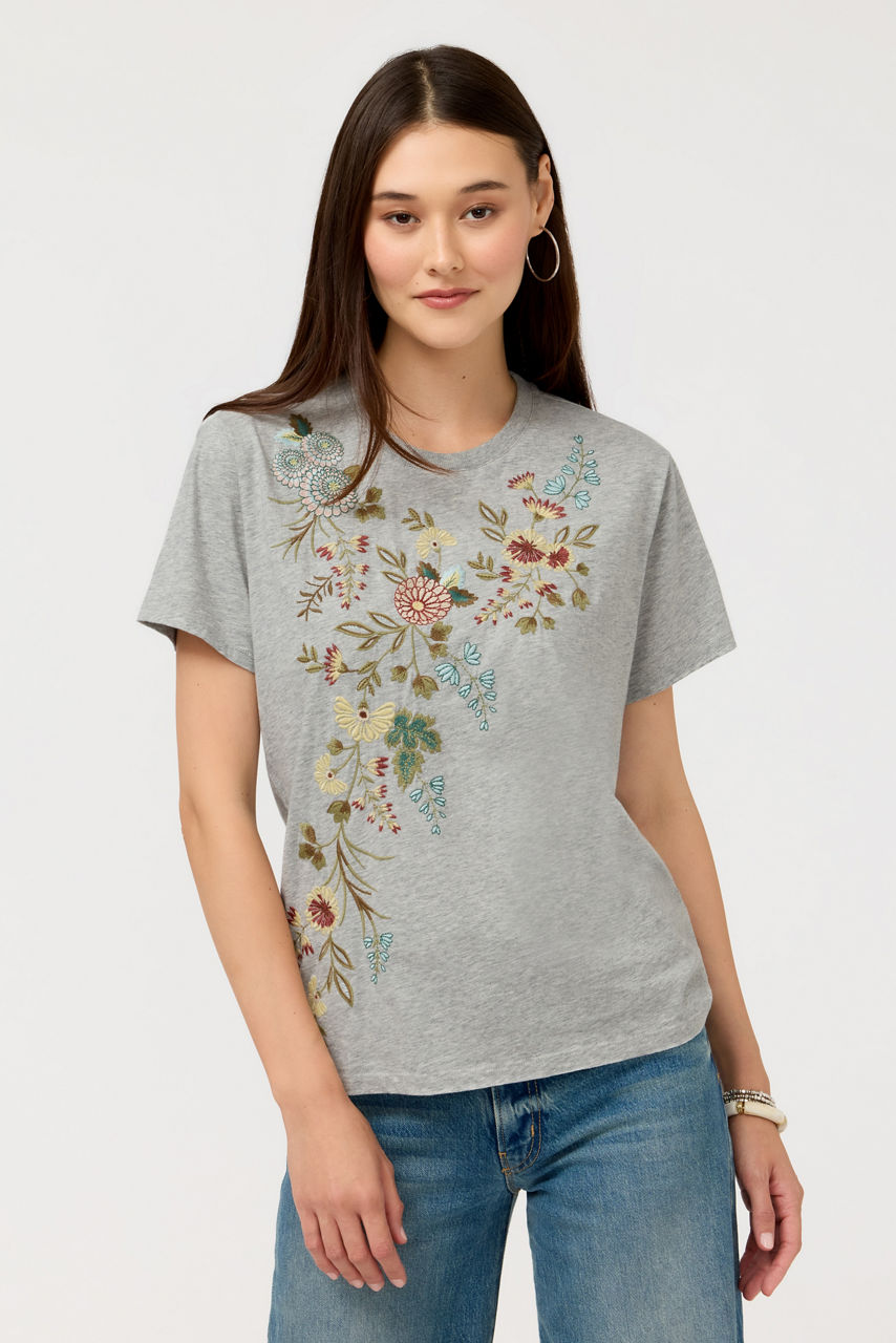ZINARI CREW NECK TEE, , large image 1