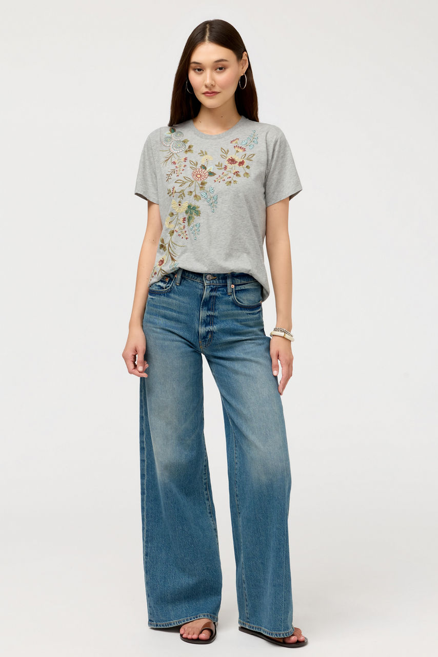 ZINARI CREW NECK TEE, , large image 2