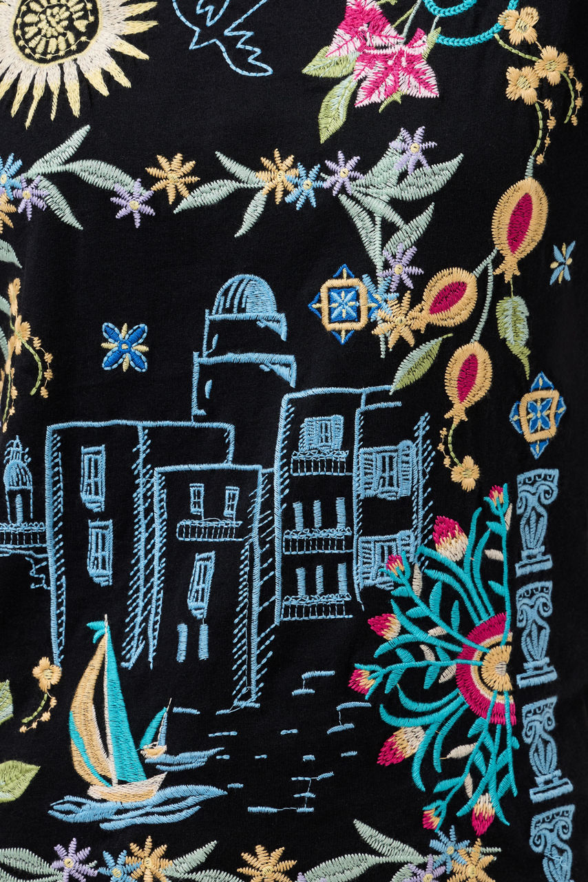 CREW NECK TEE, , large image 2