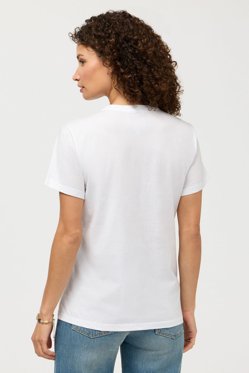 CREW NECK TEE, , large image 4