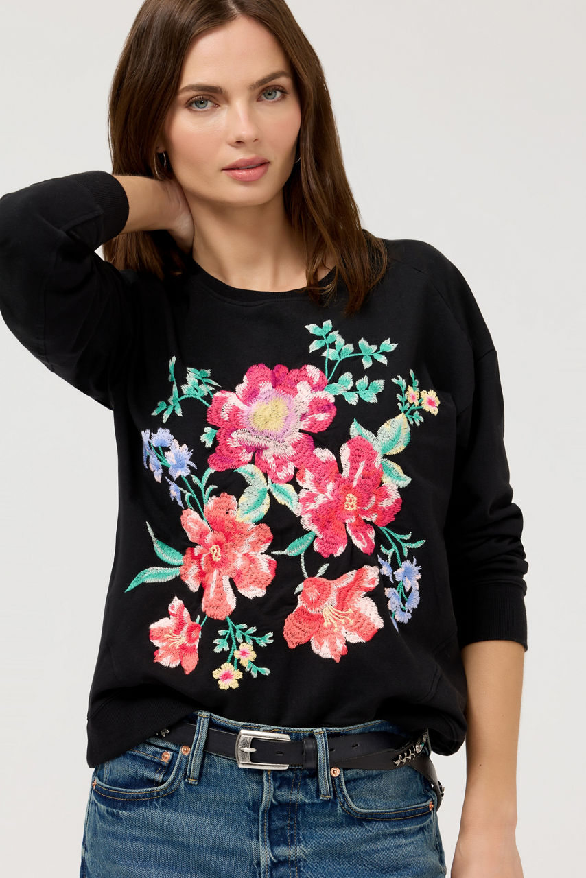CELIORA SEAMED SWEATSHIRT, , large image 1