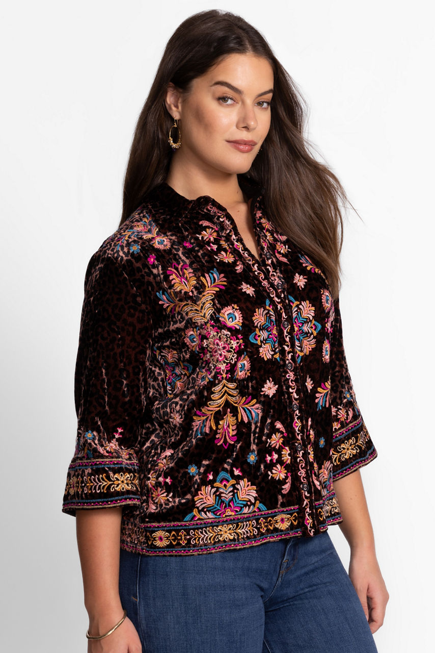 KIMONO SLEEVE SHIRT, , large image 2
