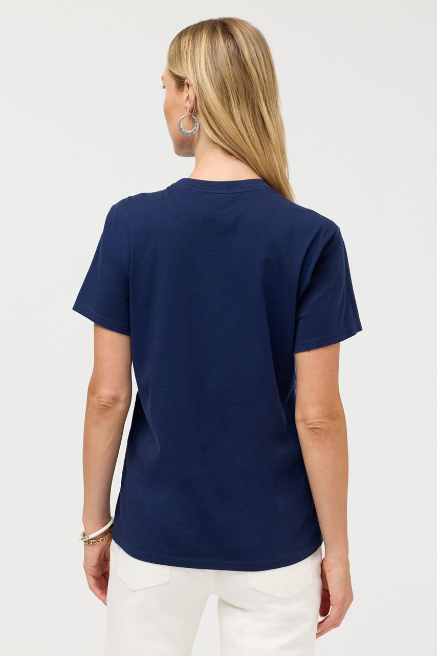 CREW NECK TEE, , large image 4