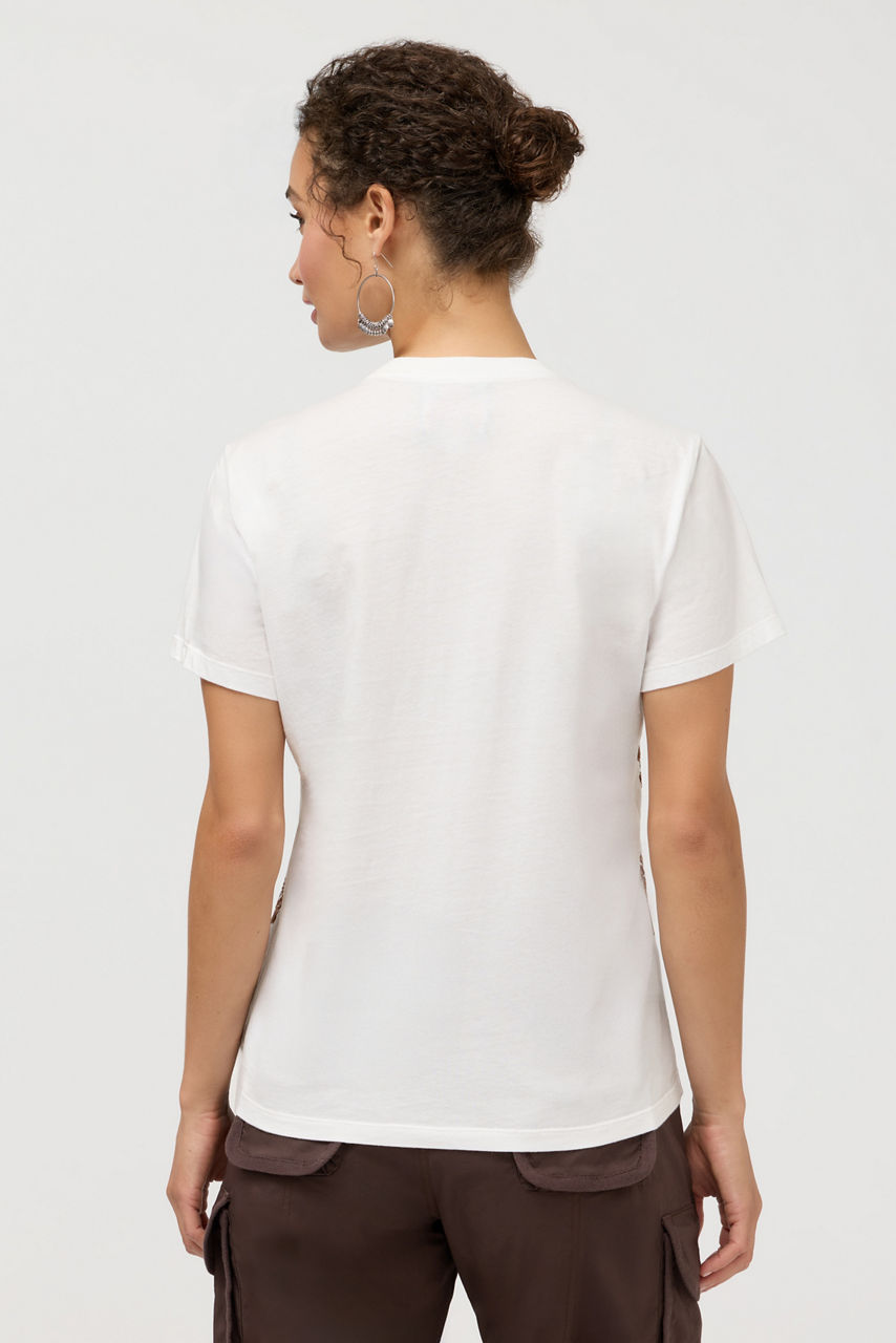 CREW NECK TEE, , large image 4