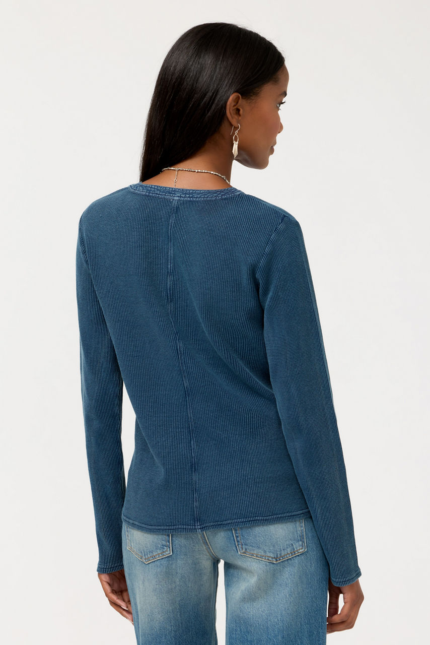 MIXED MEDIA HENLEY THERMAL, , large image 4