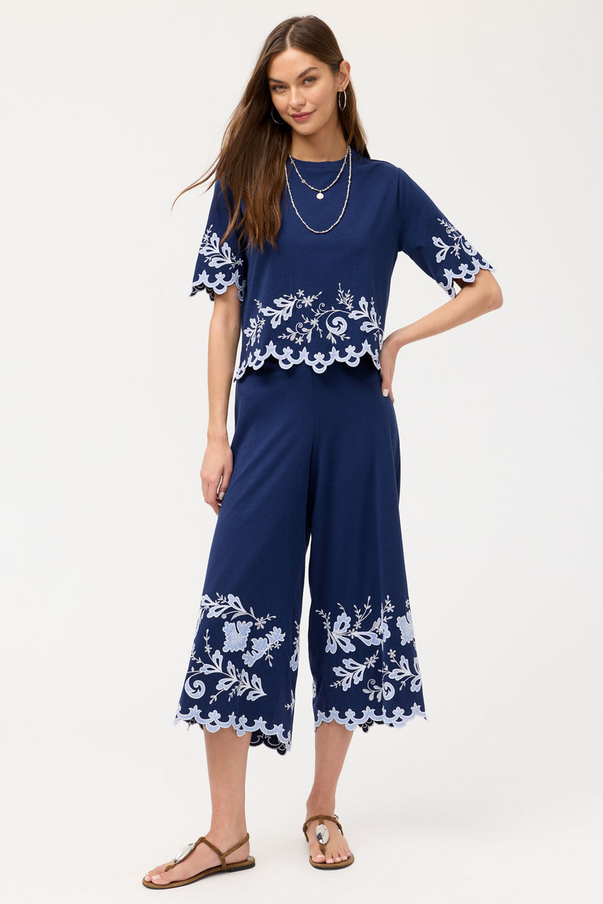 ADDELINE ELBOW SLEEVE TEE, , large image 4