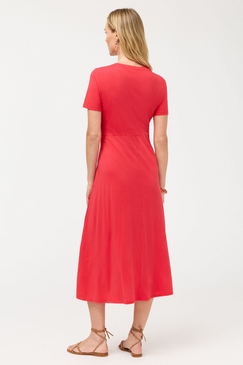 CREW NECK SWING DRESS, , large image 3