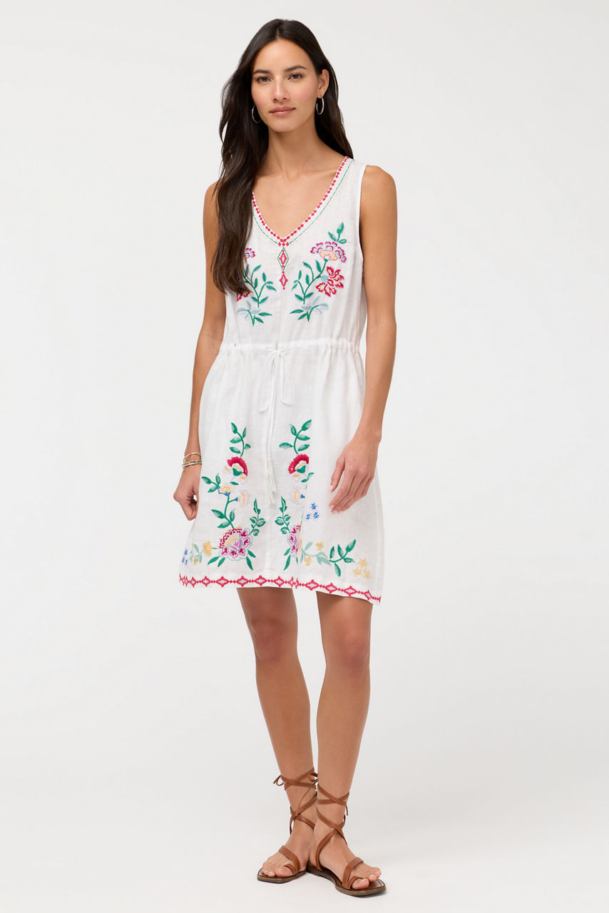 DRAWSTRING TANK DRESS, , large image 1