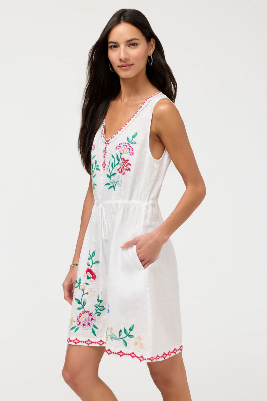 DRAWSTRING TANK DRESS, , large image 2