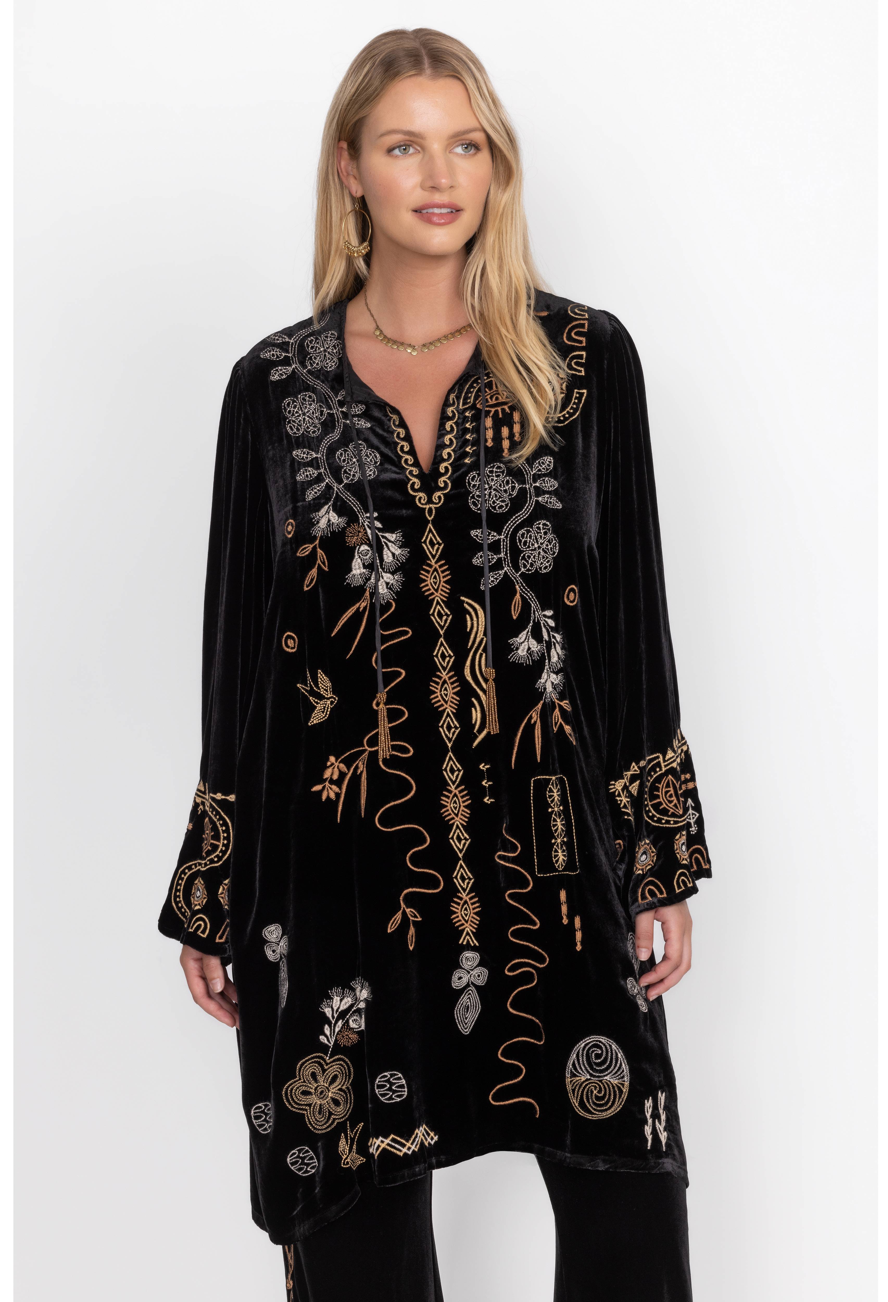 Buy KIMONO SLEEVE RELAXED DRESS | Johnny Was Buy KIMONO SLEEVE RELAXED DRESS | Johnny Was