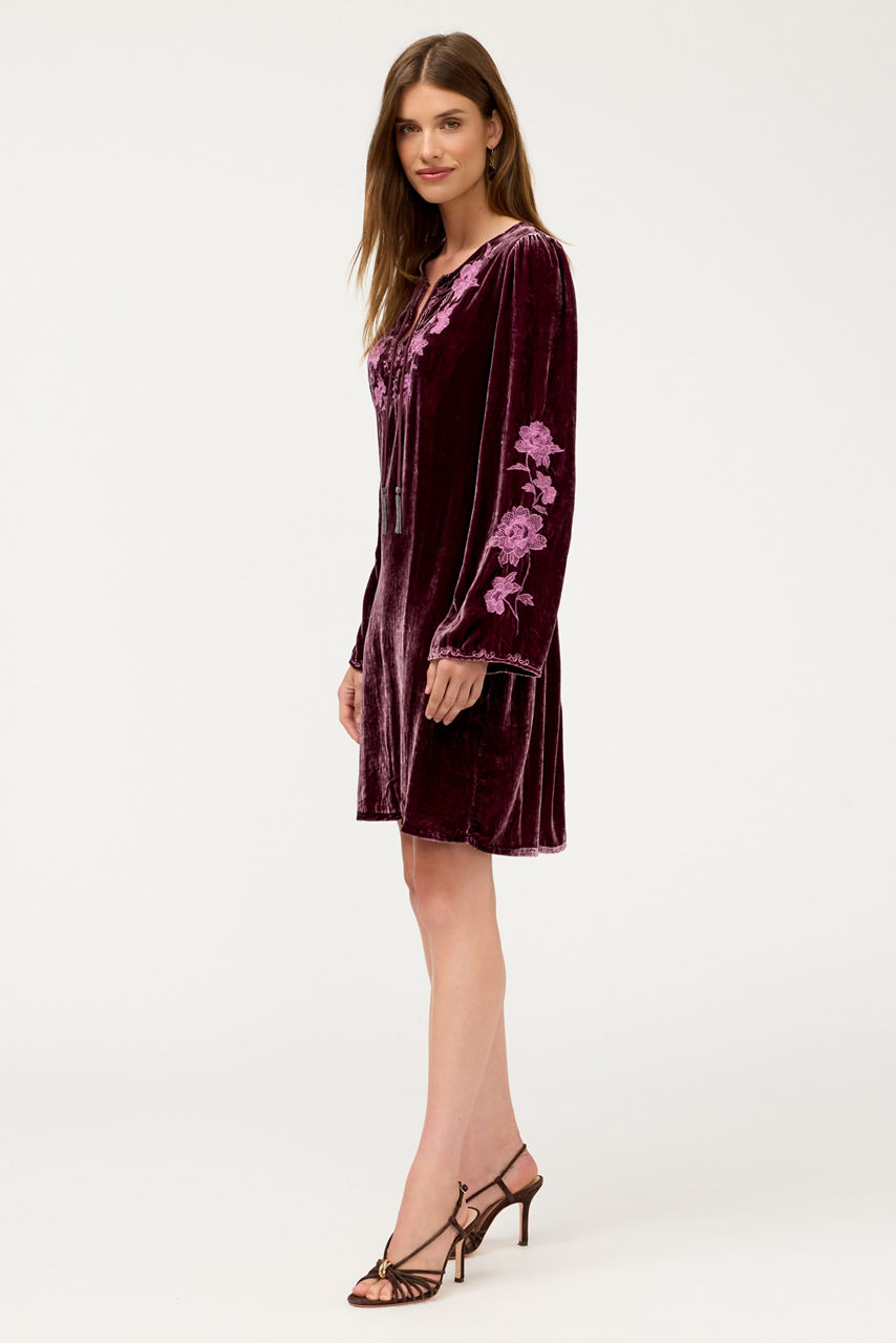 KIMONO SLEEVE RELAXED DRESS, , large image 2