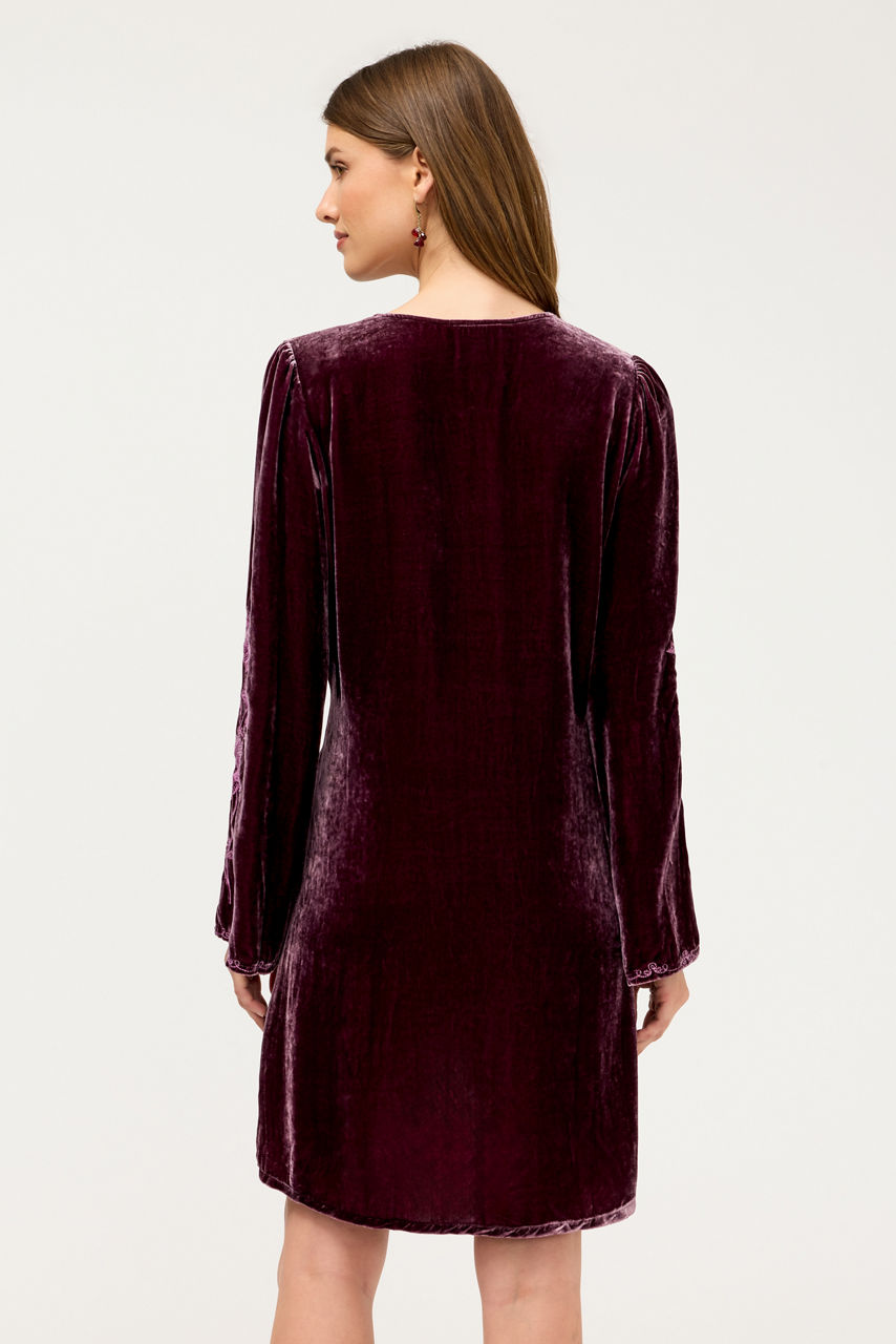 KIMONO SLEEVE RELAXED DRESS, , large image 3