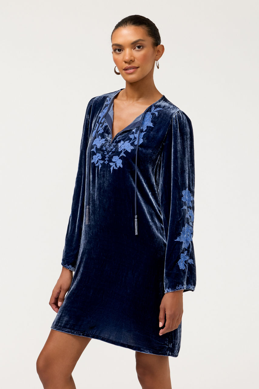 KIMONO SLEEVE RELAXED DRESS, , large image 2
