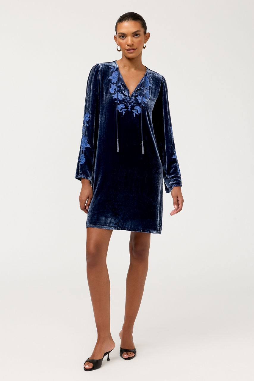 KIMONO SLEEVE RELAXED DRESS, , large image 3