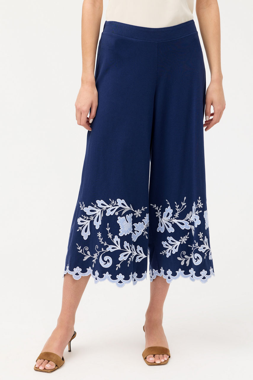 ADDELINE KNIT CULOTTE PANT, , large image 2