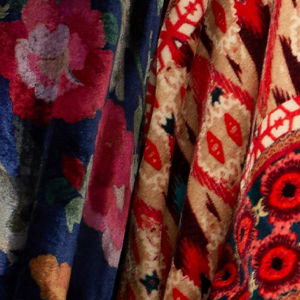 ONE OF A KIND VELVET KIMONO, , swatch