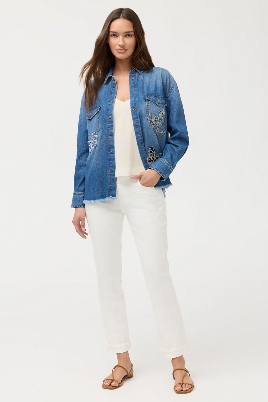THE EASY DENIM SHIRT, , large image 3