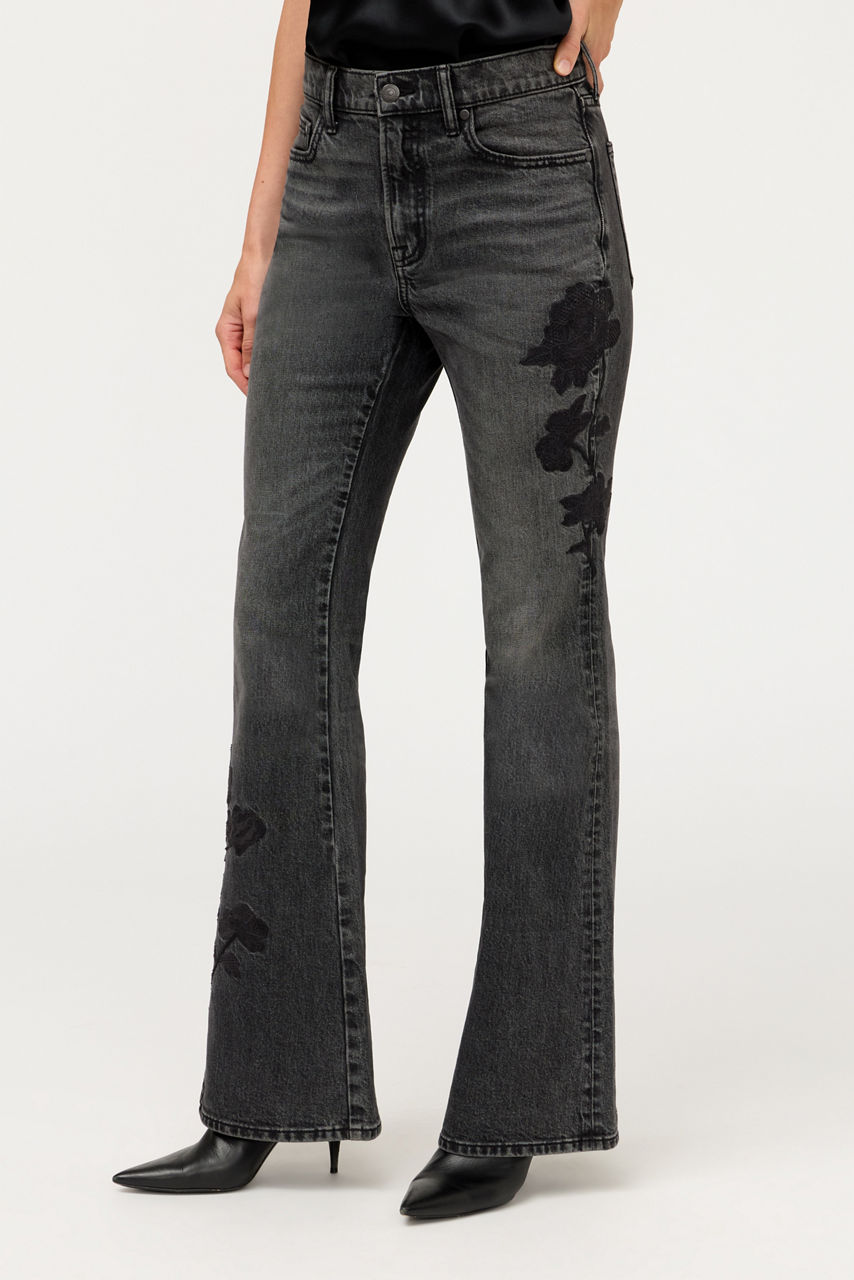 THE HIGH RISE FLARE JEAN, , large image 3