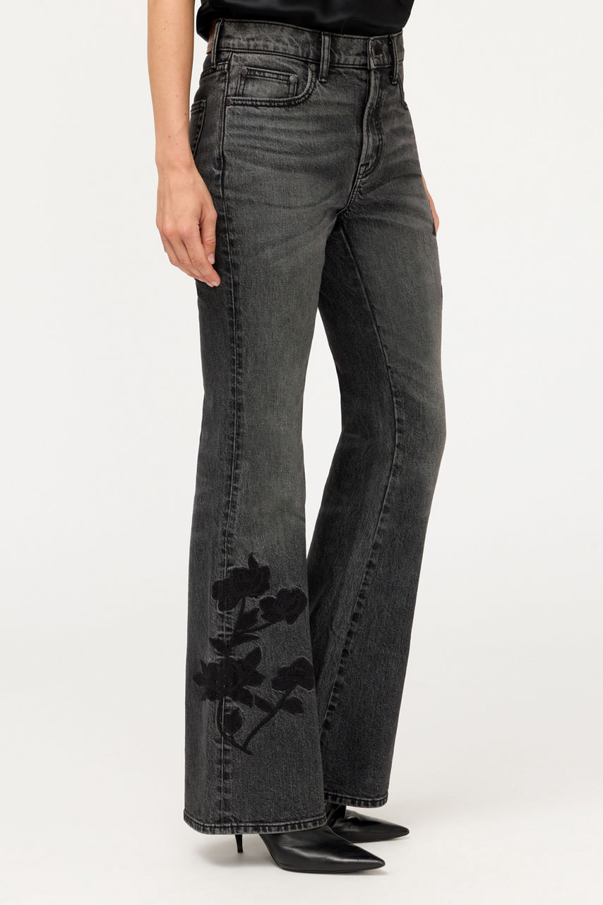 THE HIGH RISE FLARE JEAN, , large image 4