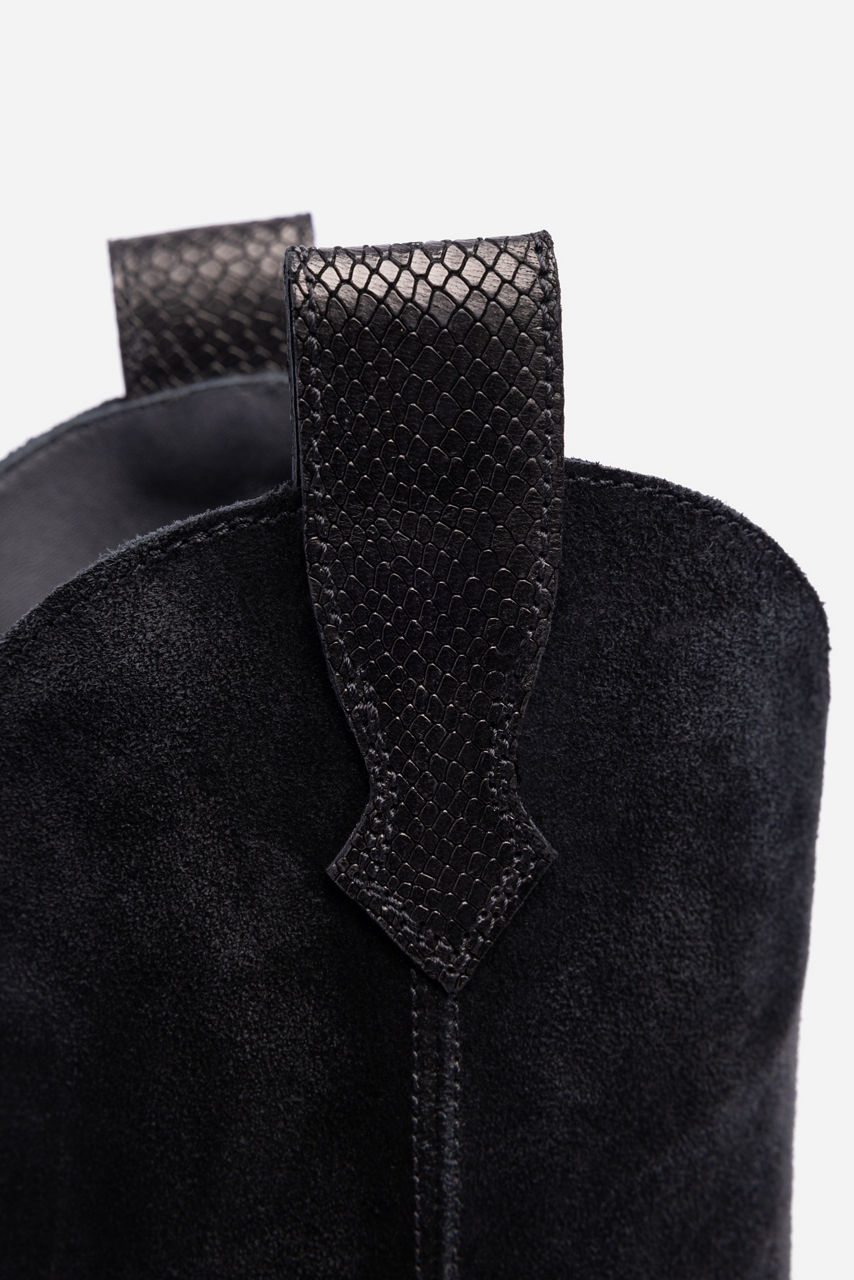 ITALIAN SUEDE PITONE BOOT, , large image 6
