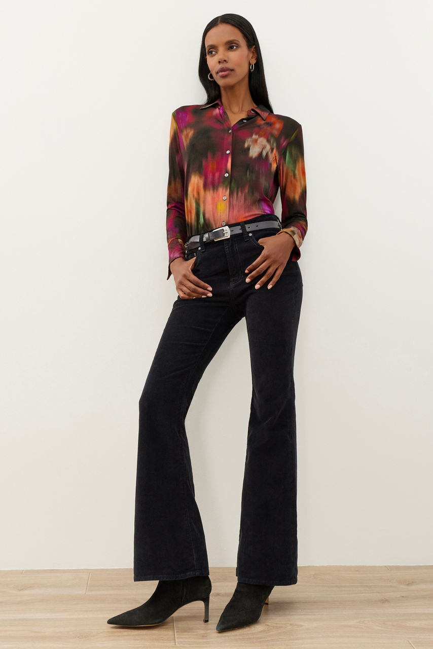 THE JANIE FAVORITE BUTTON FRONT SHIRT, , large image 2