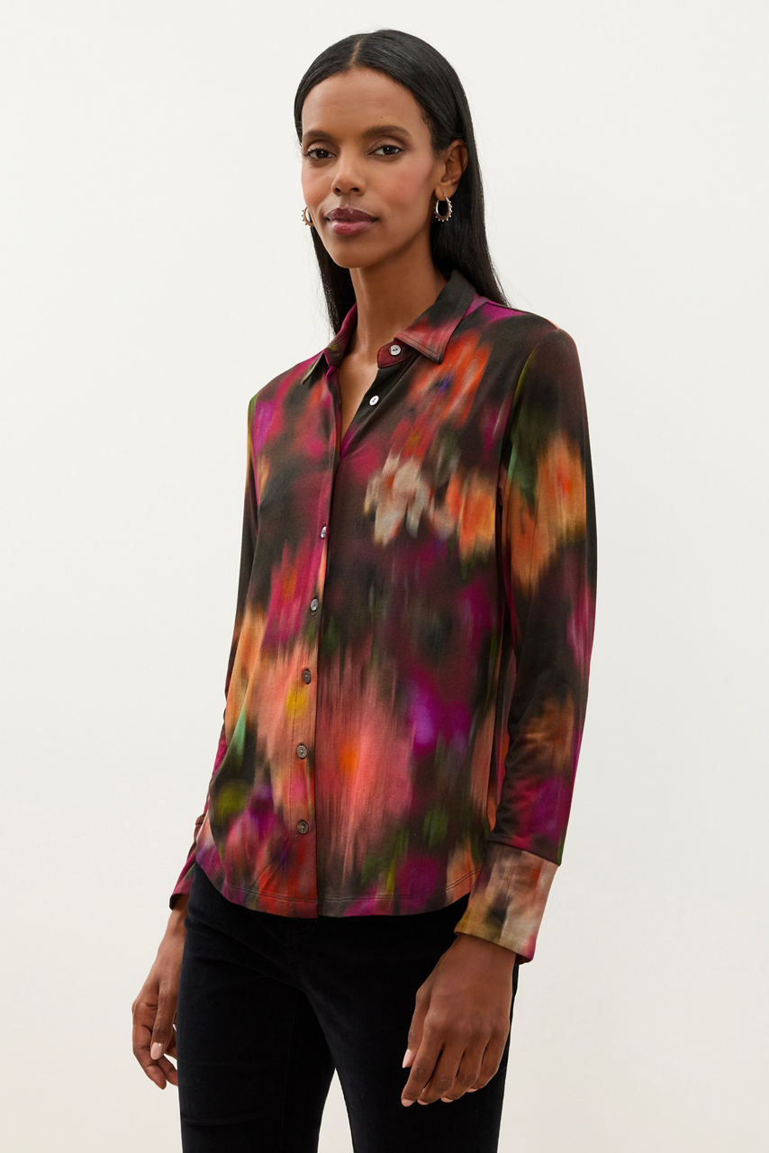 THE JANIE FAVORITE BUTTON FRONT SHIRT, , large image 3