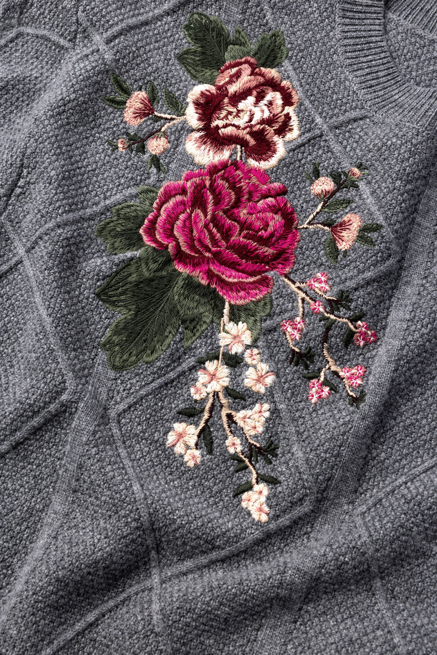 CABLE KNIT SWEATER, , large image 6