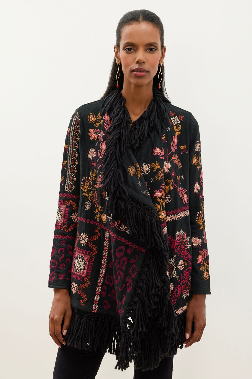 BIYA DRAPED SWEATER, , large image 2