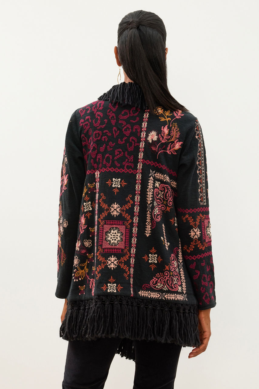 BIYA DRAPED SWEATER, , large image 3