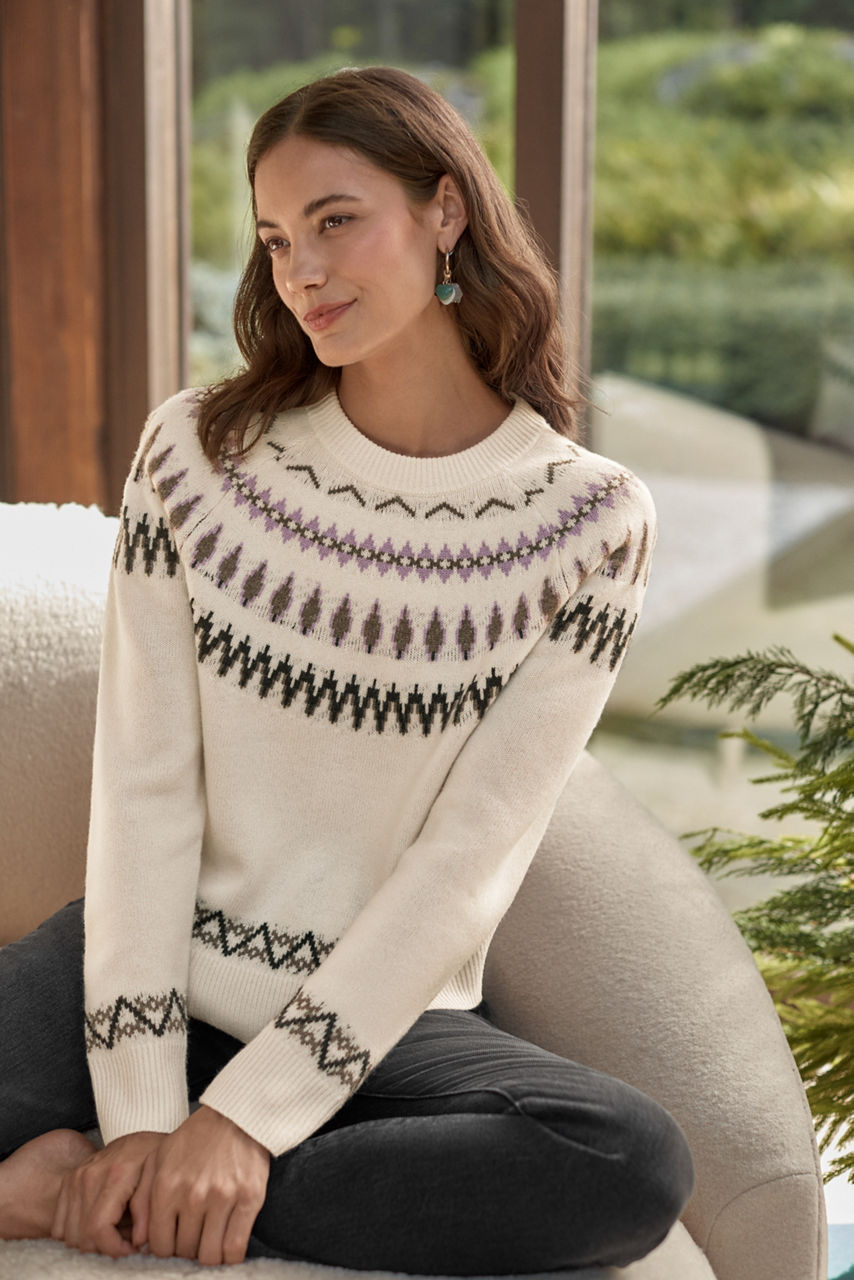 FAIR ISLE SWEATER, , large image 6