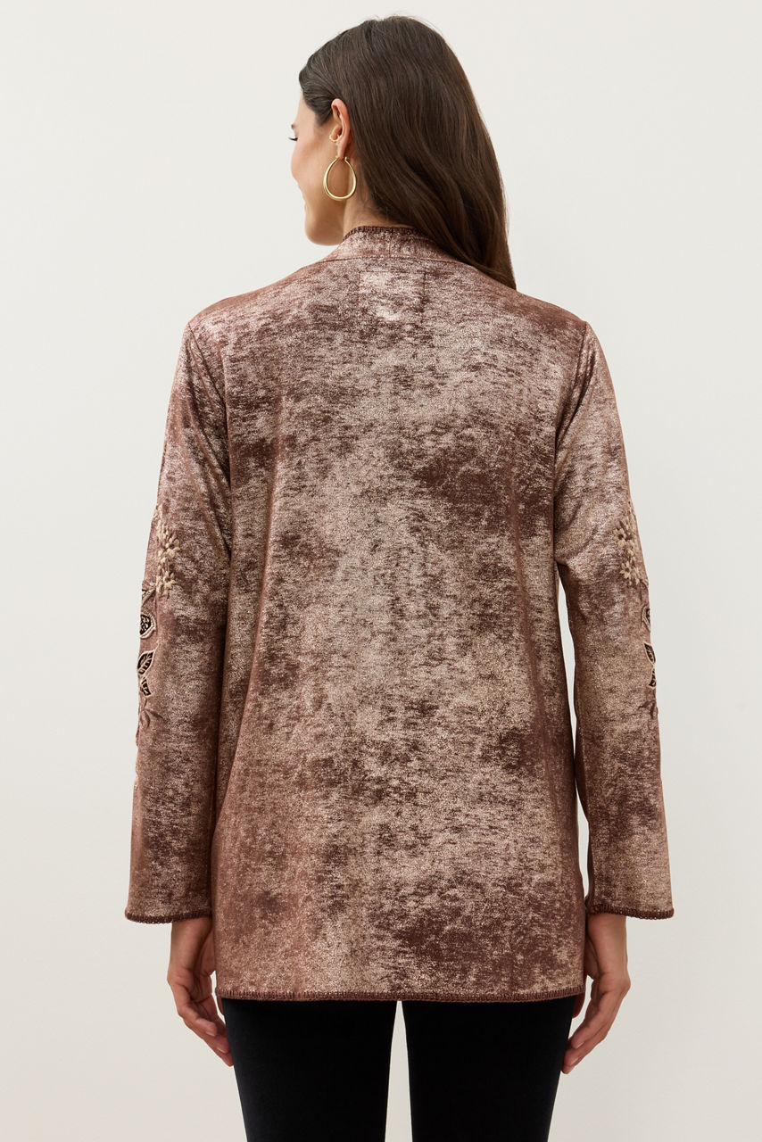 BIYA METALLIC DUSTER, , large image 4