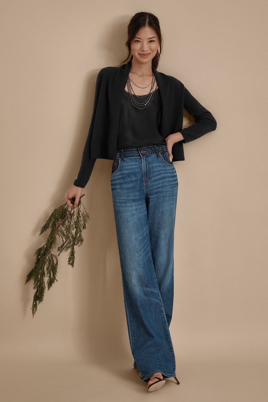 SOLID CROPPED BOLERO, , large image 6