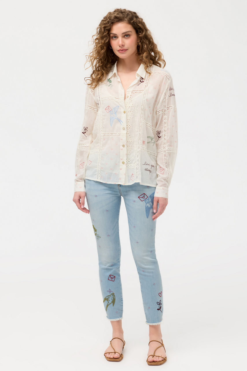 CHAISE BUTTON DOWN SHIRT, , large image 4