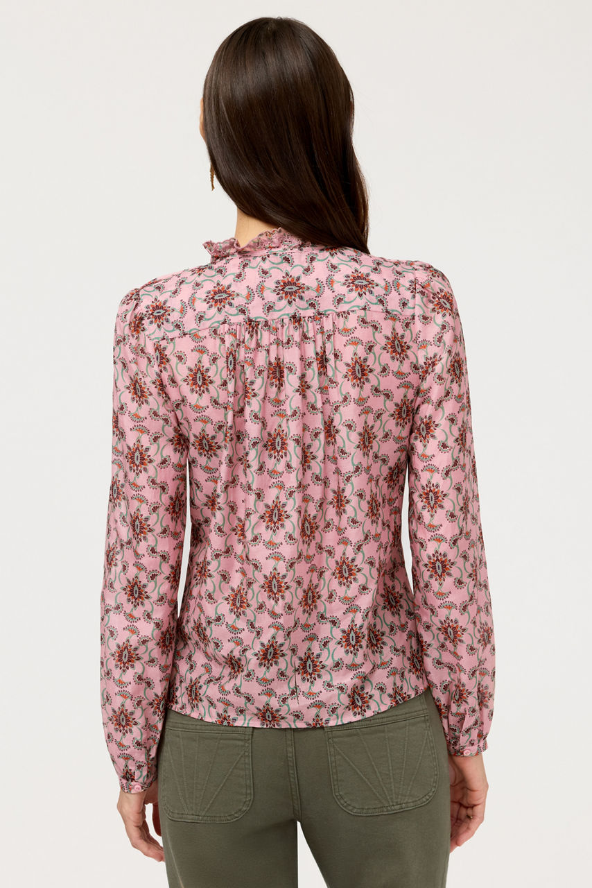 HANNETH PINTUCK BLOUSE, , large image 4