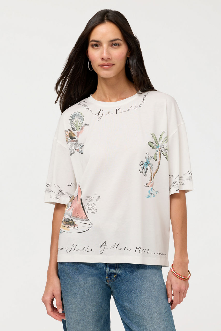 MARNIE OVERSIZED TEE, , large image 1