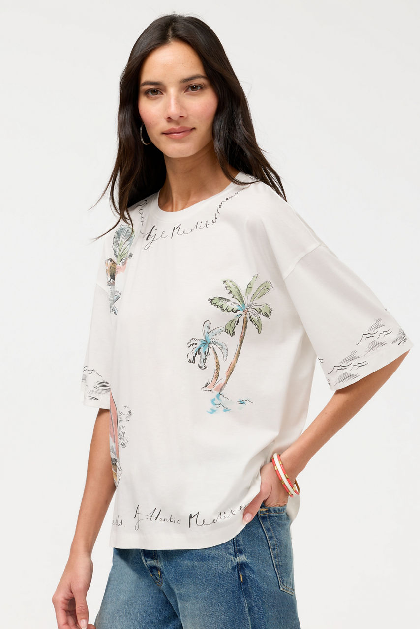 MARNIE OVERSIZED TEE, , large image 2
