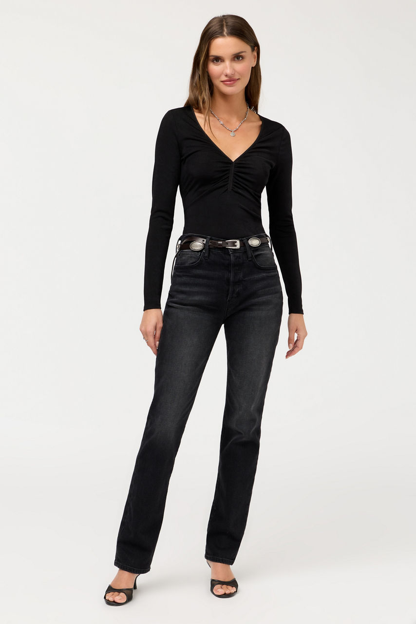 ANNAYAH V-NECK TOP, , large image 3